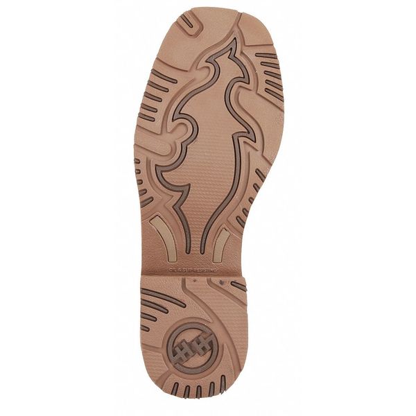 Size 10 Men's Wellington Boot Composite Work Boot, Brown