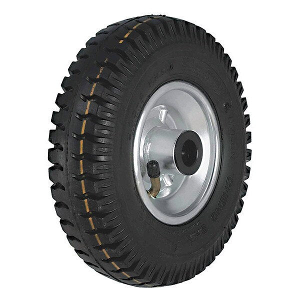 Pneumatic Wheel, Black, 2-9/16