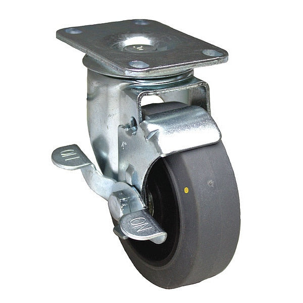 Plate Caster, 325 lb. Load Rating