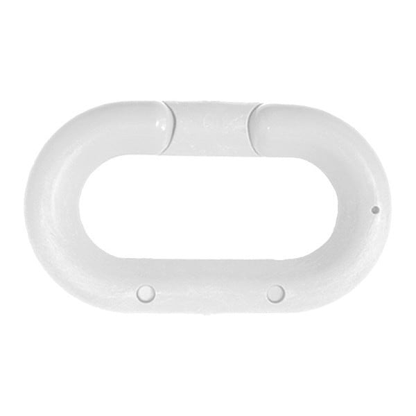 Chain Link, White, 1-1/2
