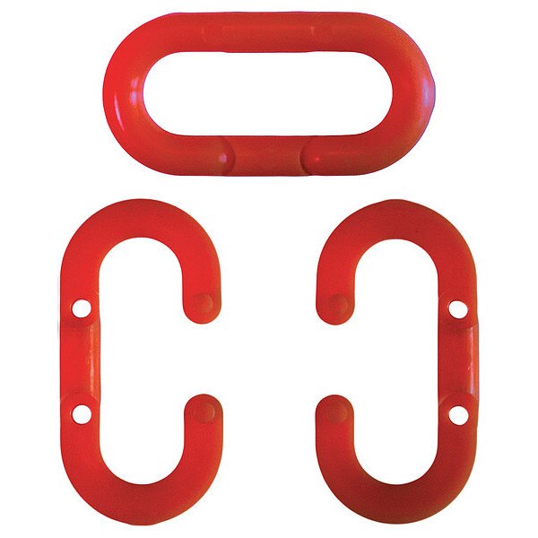 Chain Link, Red, 1-1/2