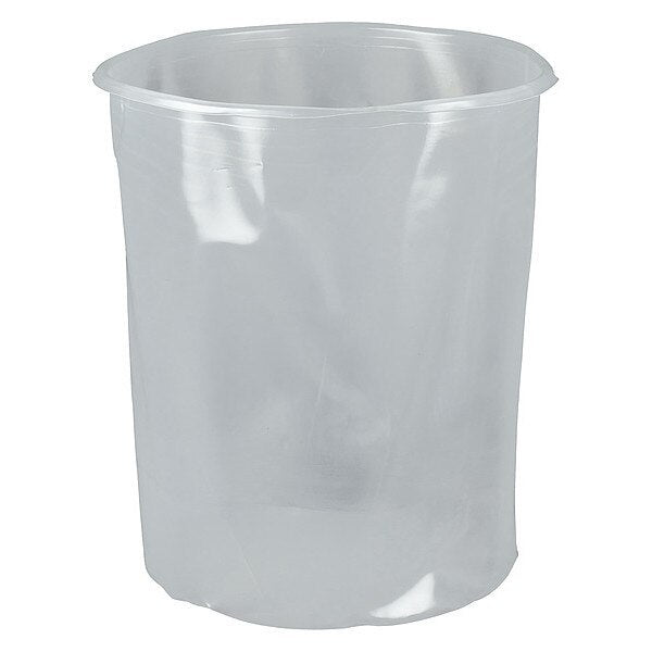 Pail Liner, Natural, 5 gal, LDPE, PK100