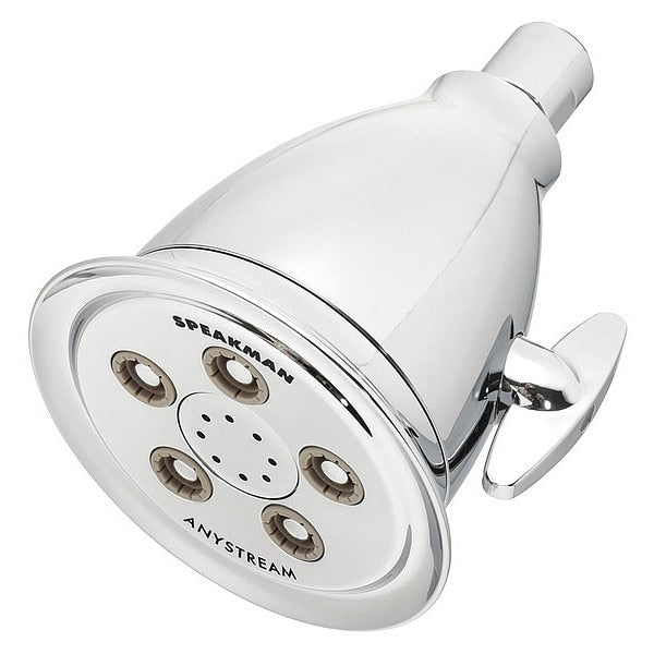 Shower Head, Polished Chrome, Wall