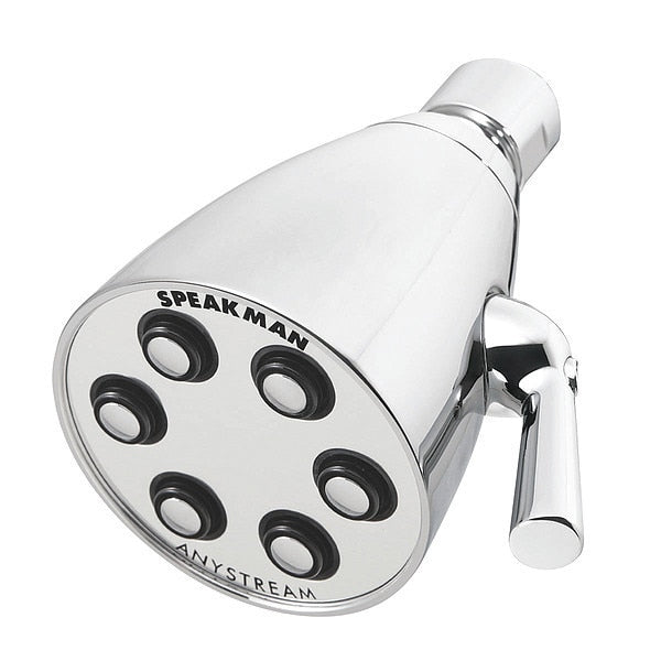 wall, Shower Head, Polished Chrome, Wall