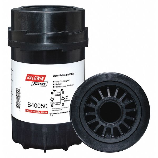 Hydraulic Filter, Spin-On Design, 4