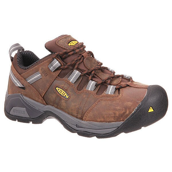 Hiking Shoes, 16, EE, Brown, Steel, PR