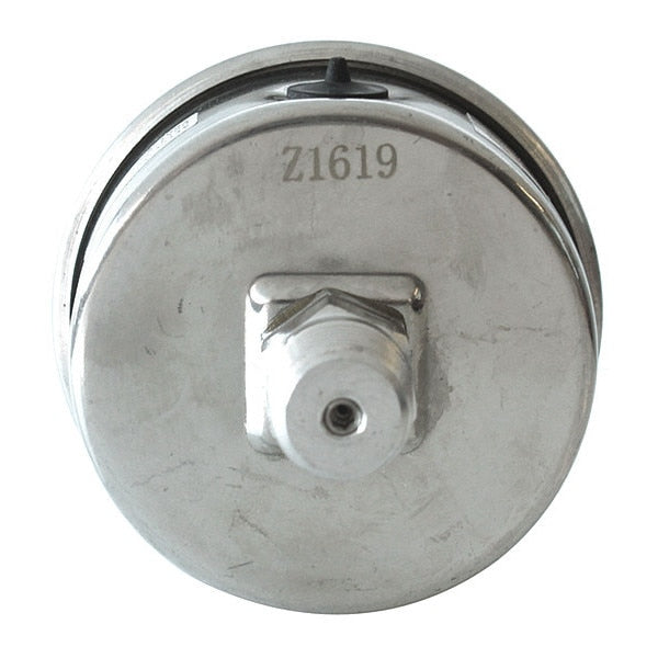 Pressure Gauge, 0 to 1000 psi, 1/4 in MNPT