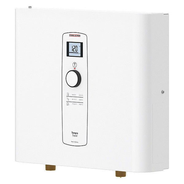 Tankless Water Heater, 12000W, 6/2 AWG, Depth: 4-5/8