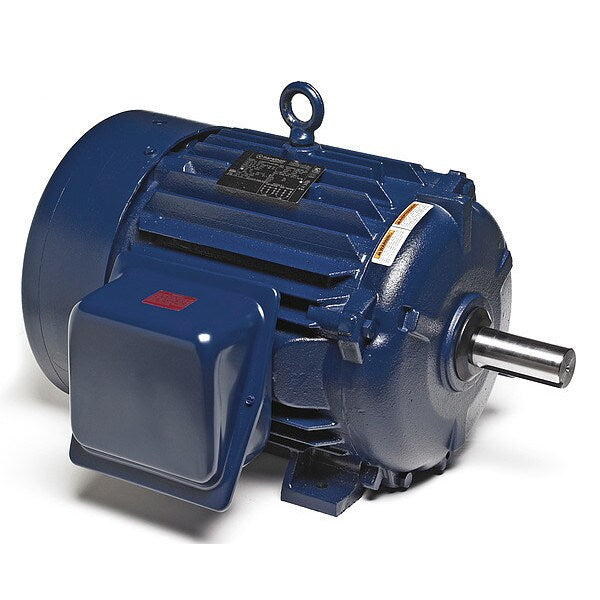 3-Phase Severe Duty Motor, 10 HP, 460V AC Voltage, 215T Frame, 3,518 Nameplate RPM