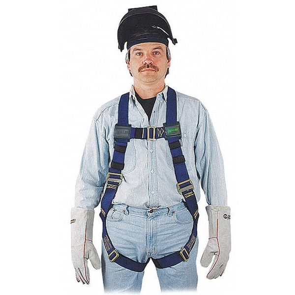 Full Body Harness, Vest Style, 2XL, Nomex(R)