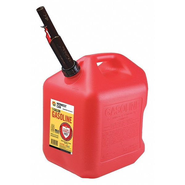 5 gal Red HDPE Gas Can