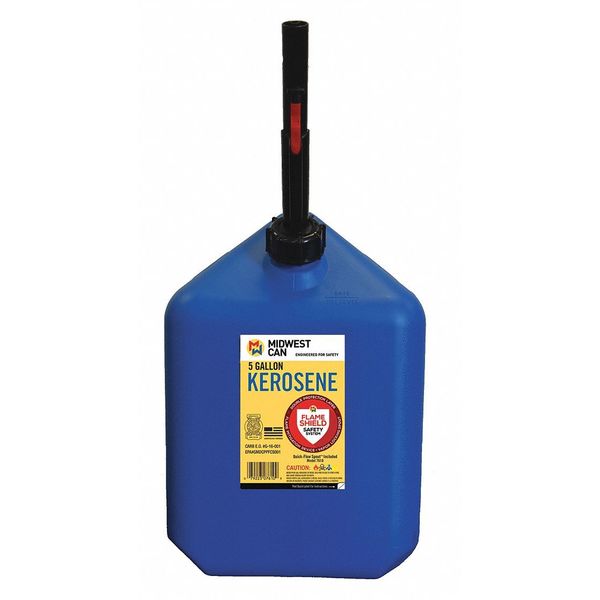 5 gal Blue HDPE Kerosene Can
