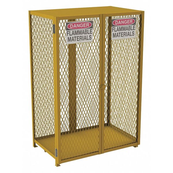 Gas Cylinder Cabinet, 71-3/4