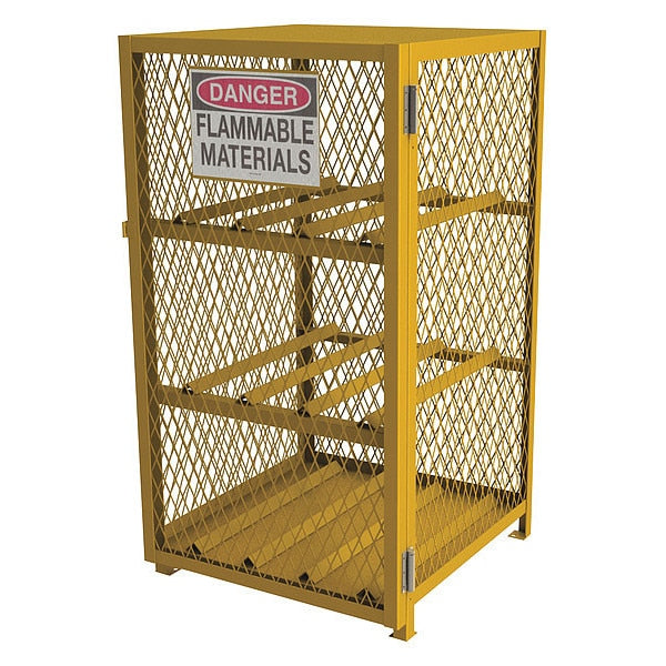 Gas Cylinder Cabinet, 71-3/4