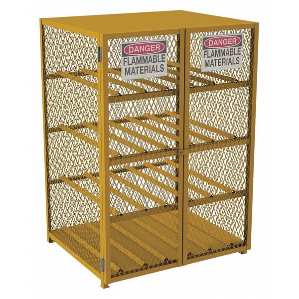 Gas Cylinder Cabinet, 71-3/4