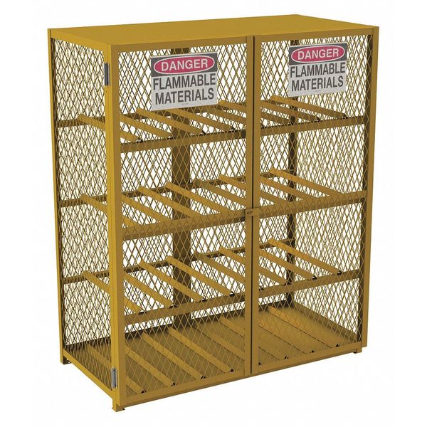 Gas Cylinder Cabinet, 71-3/4