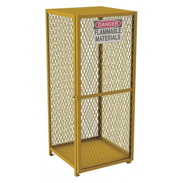 Gas Cylinder Cabinet, 71-3/4