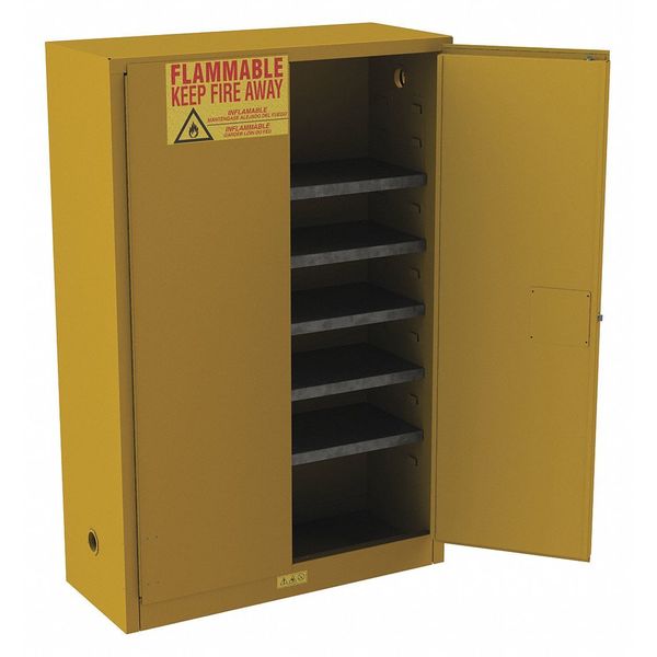 Safety Cabinet, Stndr, 60gl, 43