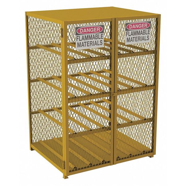 Gas Cylinder Cabinet, 71-3/4