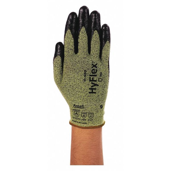 Cut Resistant Coated Gloves, A2 Cut Level, Foam Nitrile, 10, 1 PR