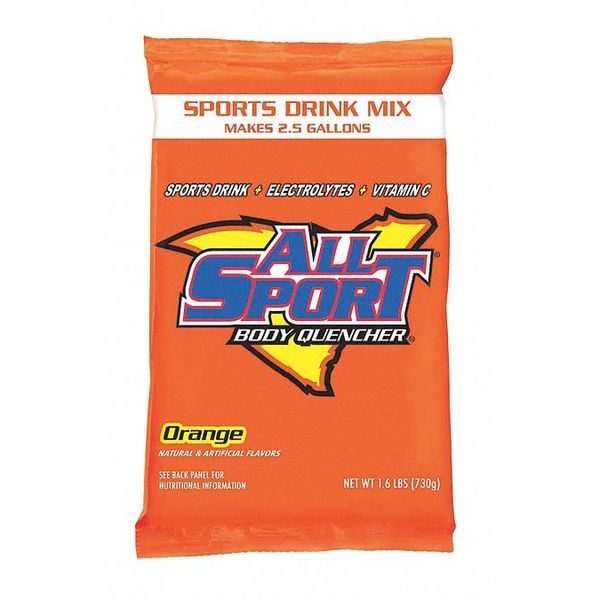 Sports Drink Mix, Orange Flavor, PK32
