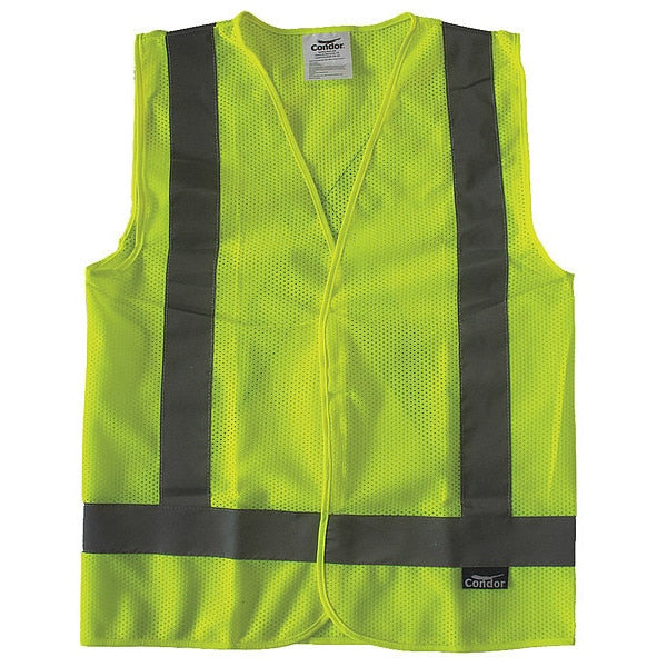 Safety Vest, Yellow/Green, S, Hook-and-Loop