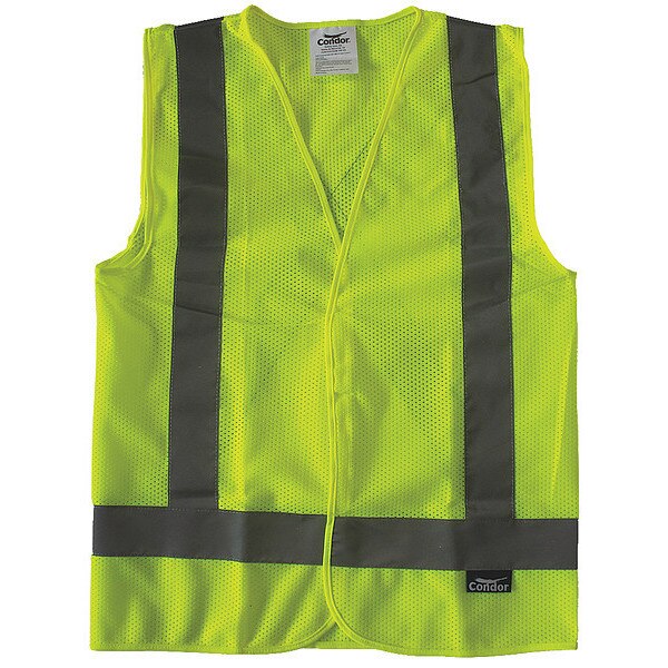 Safety Vest, Yellow/Green, Hook-and-Loop