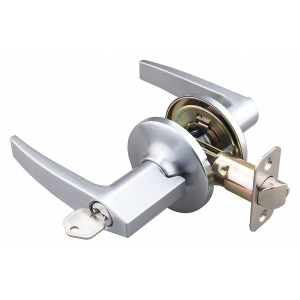 Door Lever Lockset, Mechanical, Entrance