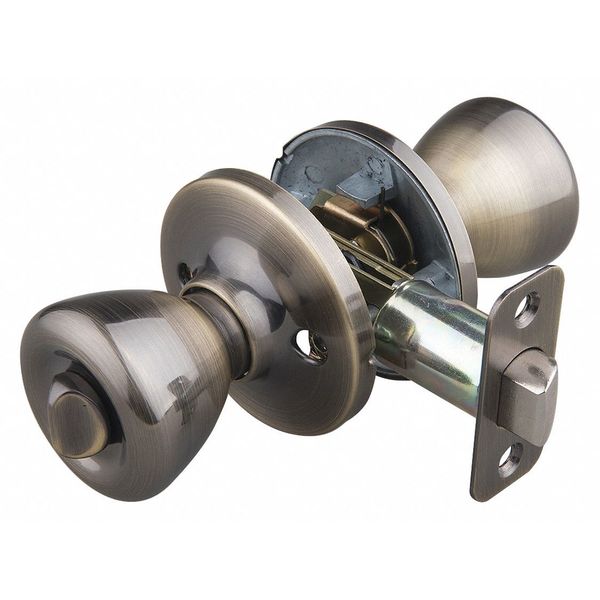 Knob Lockset, Mechanical, Cylindrical