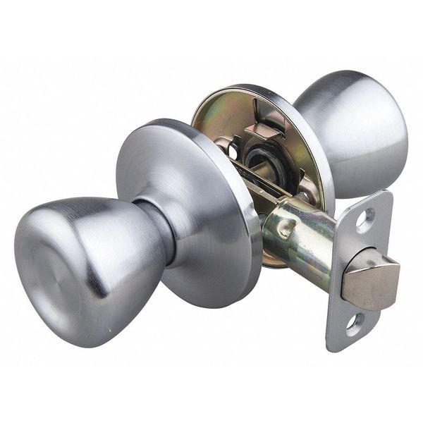 Knob Lockset, Mechanical, Cylindrical