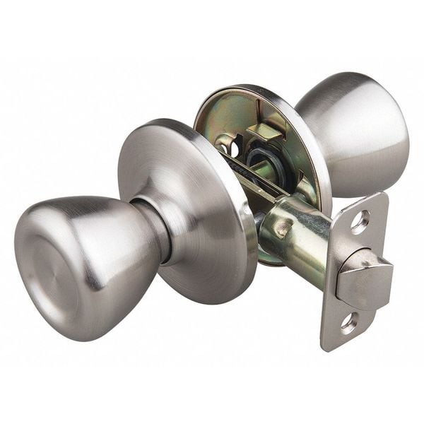 Knob Lockset, Mechanical, Cylindrical
