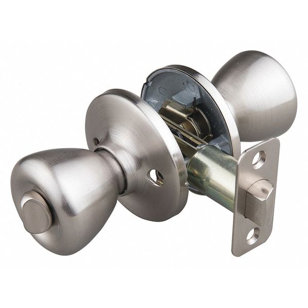 Knob Lockset, Mechanical, Cylindrical