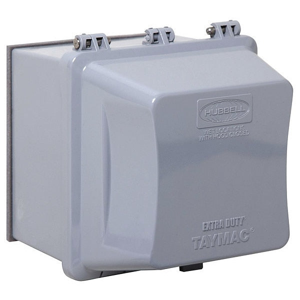2 -Gang Vertical While In Use Weatherproof Cover, 5.427