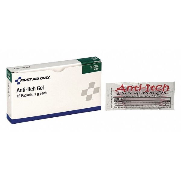 Anti-Itch Gel, Cream, Wipes, 0.250 oz.