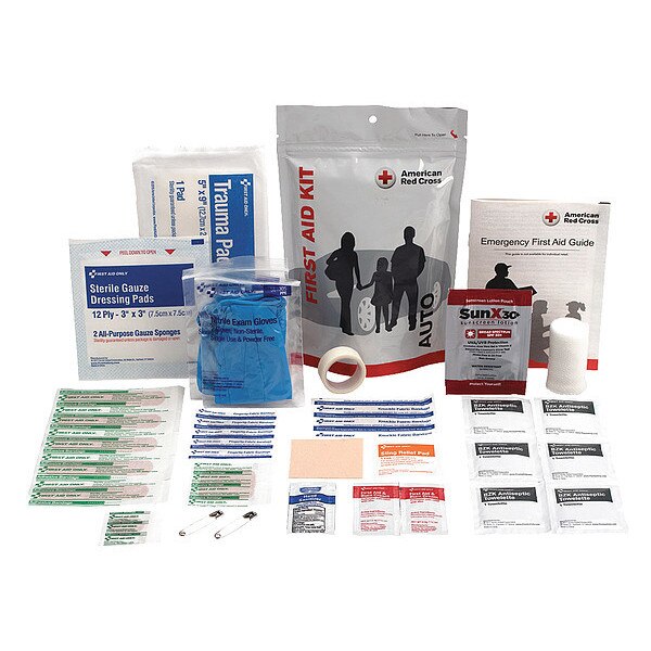 First Aid Kit, Plastic, 5 Person