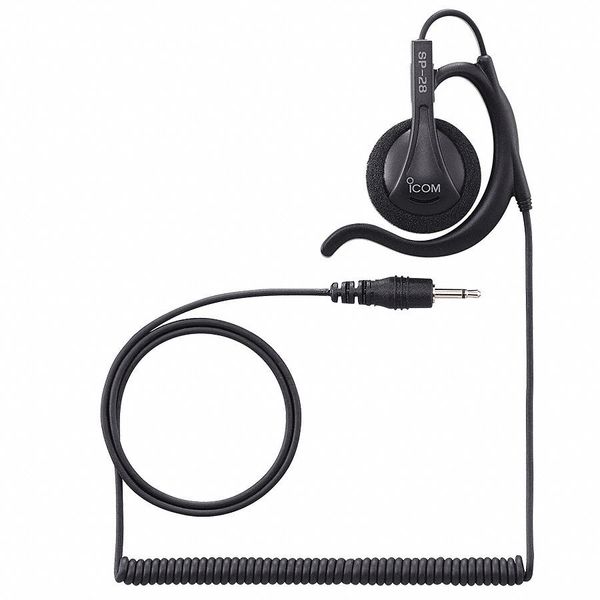 Ear Loop Earpiece, Black, 45