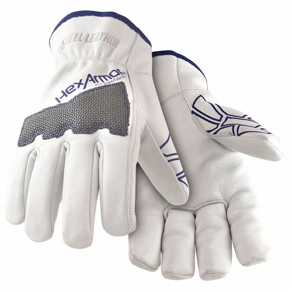 Cut Resistant Gloves, A6 Cut Level, Uncoated, XS, 1 PR
