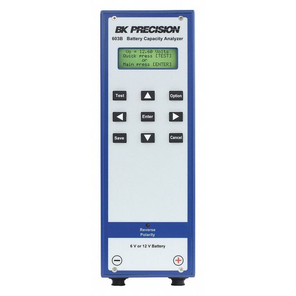 Battery Capacity Analyzer, 30VDC, LCD