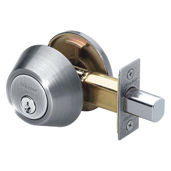 Deadbolt, Satin Nickel, Single Cylinder
