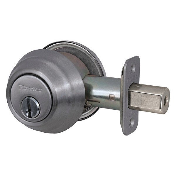 Deadbolt, Satin Nickel, Single Cylinder