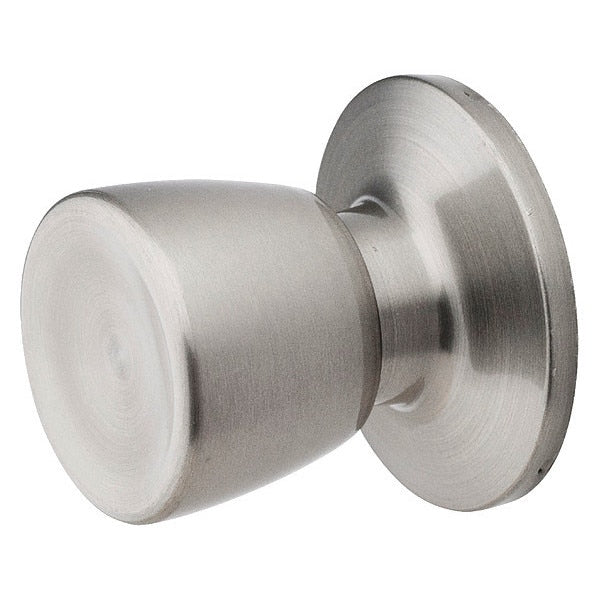 Knob Lockset, Tulip Style, Satin Nickel