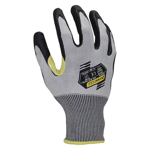Cut Resistant Coated Gloves, A3 Cut Level, Nitrile, M, 1 PR