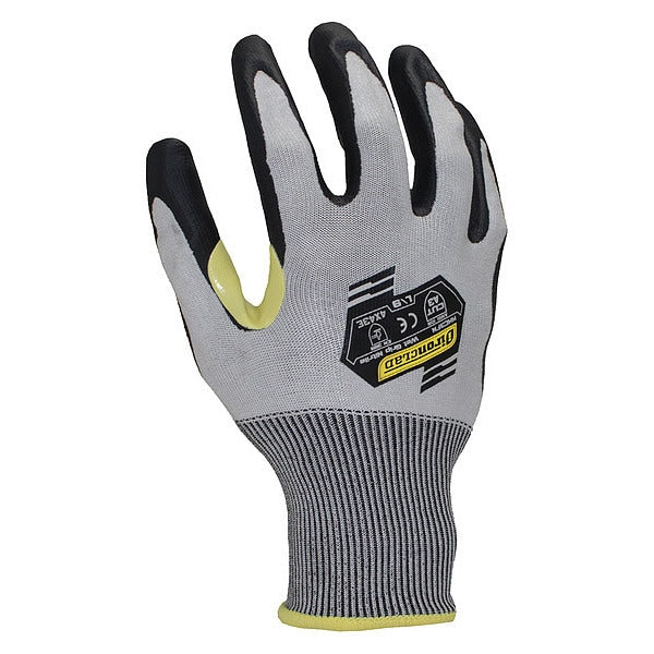 Cut Resistant Coated Gloves, A3 Cut Level, Nitrile, XS, 1 PR