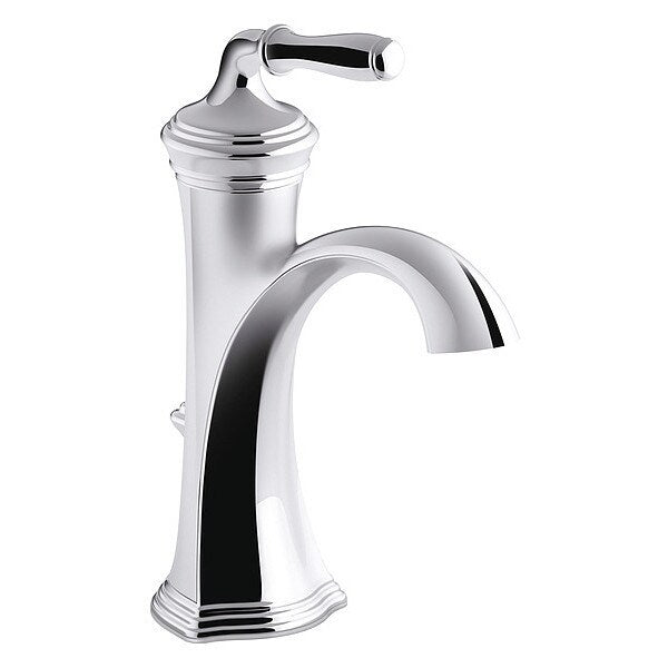 Manual Single Hole Mount, Low Arc Bathroom Faucet