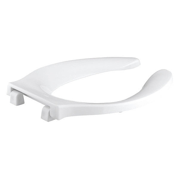 Toilet Seat, Elongated, White