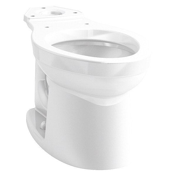 Toilet Bowl, Elongated, Floor, Gravity Tank