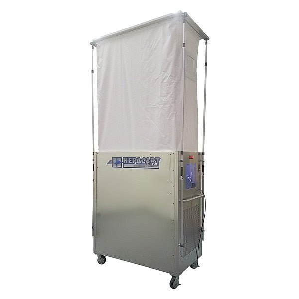 Ceiling Cavity Dust Containment, 1 Door