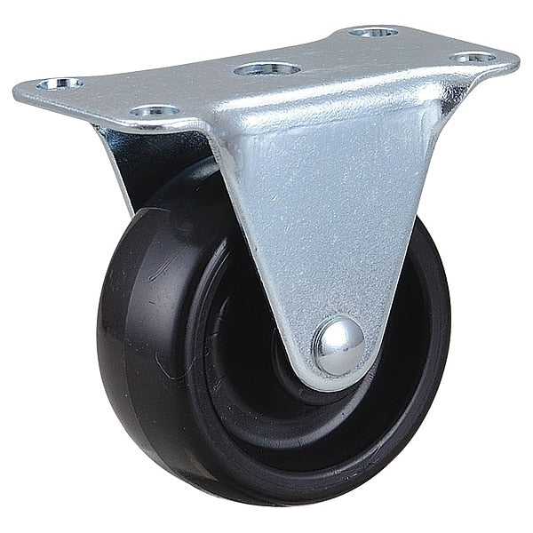 Standard Plate Caster, Rigid, 100 lb.