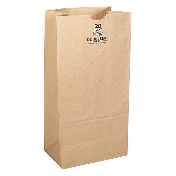 Grocery Bag, Brn, 16-1/8