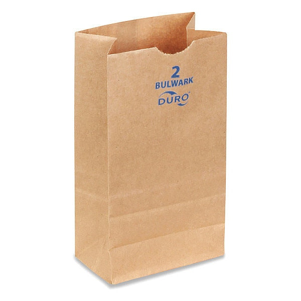 Grocery Bag, Brn, 7-7/8